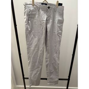 Boggi Milano Men’s Slim Fit Stretch Chino Pants NWT Gray